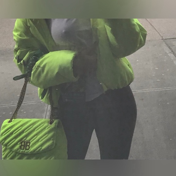 Balenciaga BB Logo Bag Neon - Picture 7 of 7